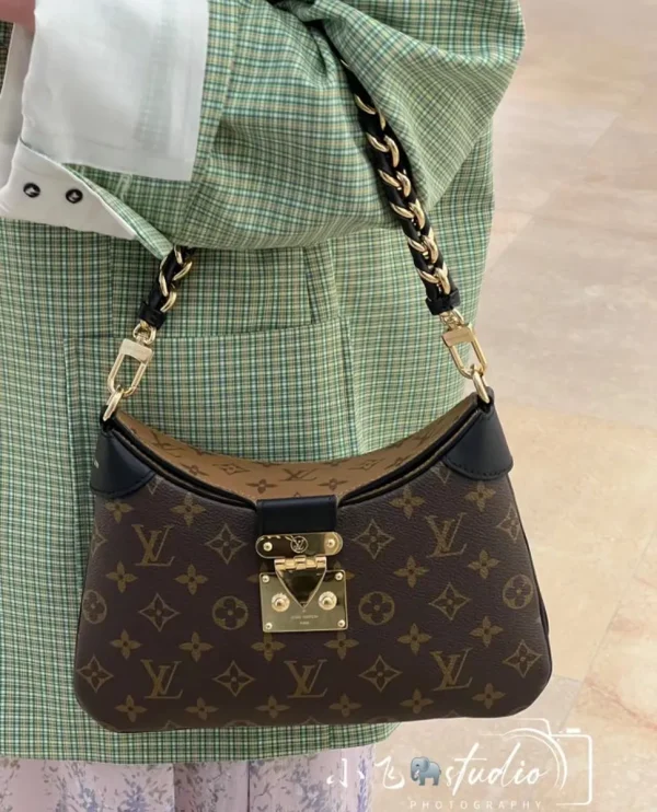LV Twinny Monogram 鏈條包包-M46659：圖片 9