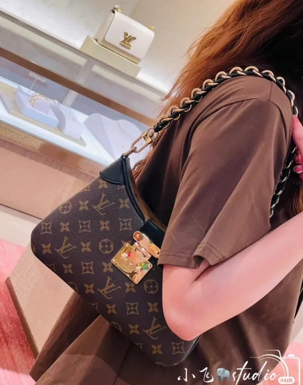 LV Twinny Monogram 鏈條包包-M46659：圖片 4