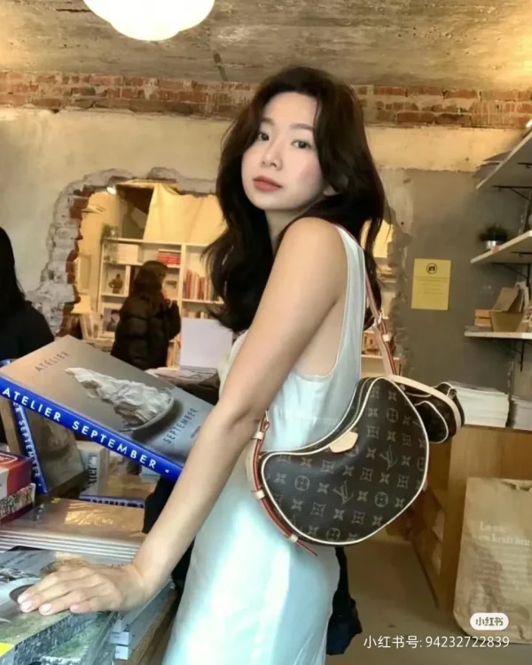 LV 新款 LV RemixCroissant MM Monogram包包-M46828：圖片 20