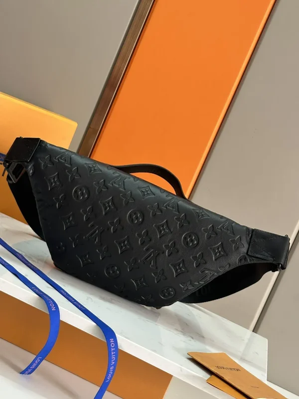 LV Rush Monogram 黑色壓花腰包 -M47058：圖片 7