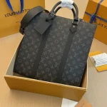 LV Sac Plat 男士印花托特包-M46452：圖片 2
