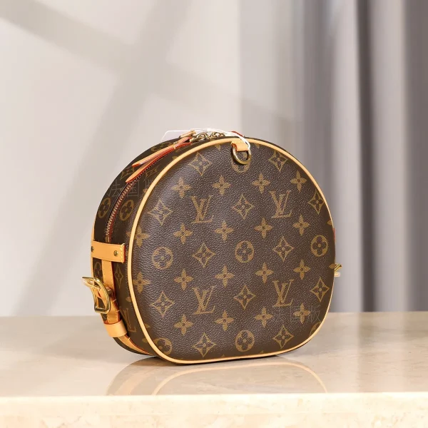 LV Boite Chapeau Souple MM Monogram 圓餅包包-M45647：圖片 8
