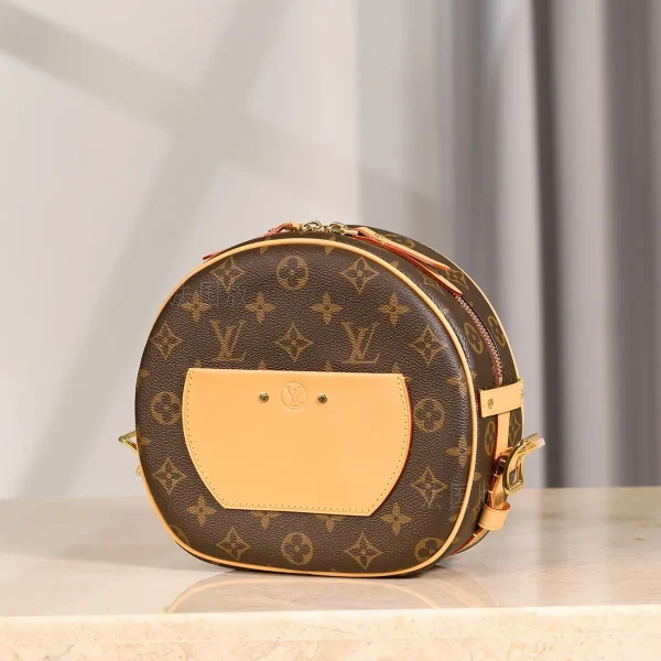 LV Boite Chapeau Souple MM Monogram 圓餅包包-M45647：圖片 11