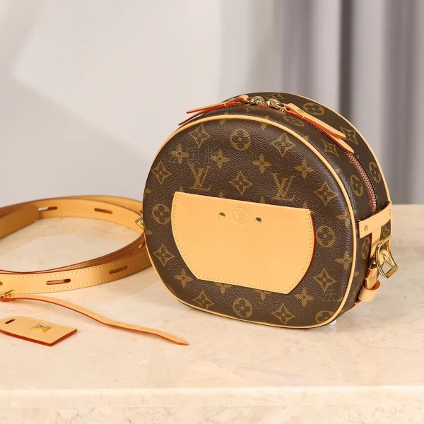 LV Boite Chapeau Souple MM Monogram 圓餅包包-M45647：圖片 10