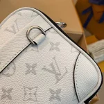 LV Alpha Messenger 男士白色印花相機袋-M31069：圖片 5