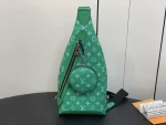 LV Duo 綠色印花斜揹包 -M31000：圖片 2