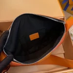 LV LV Moon 男士橙色印花斜揹包-M31029：圖片 6