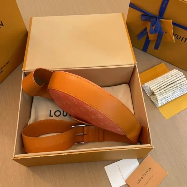 LV LV Moon 男士橙色印花斜揹包-M31029：圖片 7