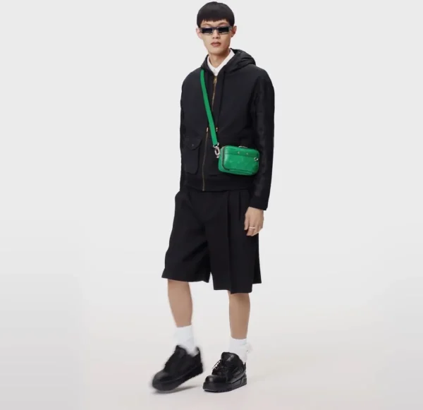 LV Alpha 綠色男士可穿戴式錢包-M30997：圖片 5