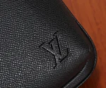 LV Avenue NM 男士黑色格紋斜揹包 後背包-M30863：圖片 5