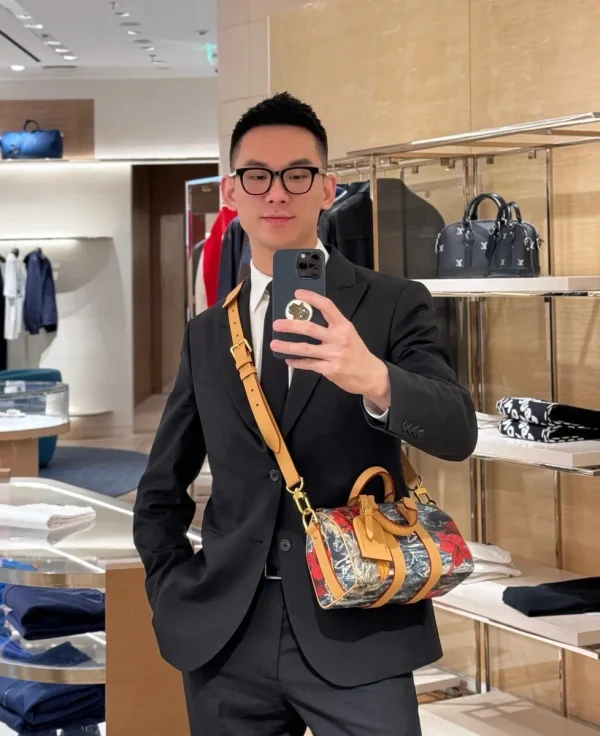 LV Keepall Bandoulière 25 男士旅行包-M25440：圖片 13