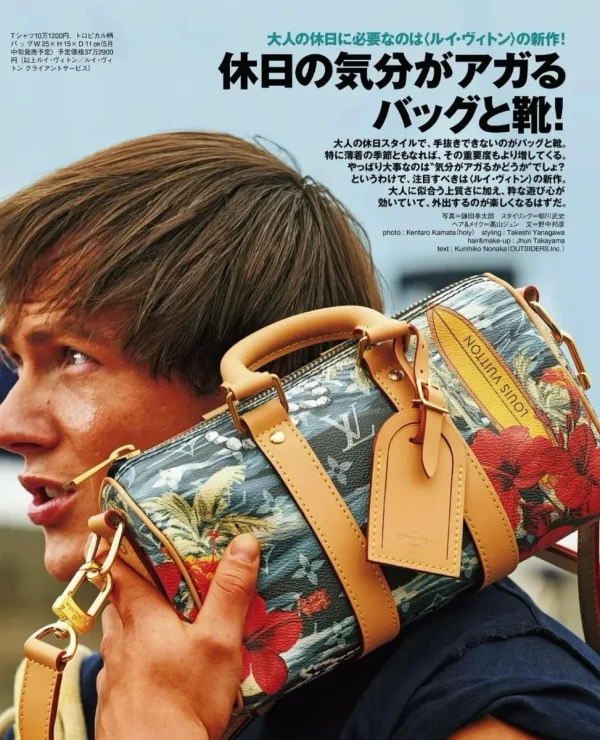 LV Keepall Bandoulière 25 男士旅行包-M25440：圖片 2