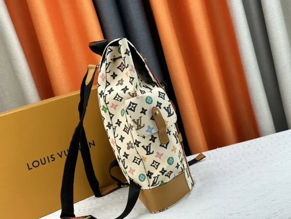 LV Christopher MM Monogram  旅行 雙肩 背包書包-M25240：圖片 4