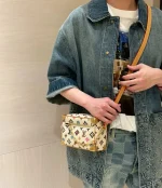 LV Mini Soft Trunk Monogram 盒子 男女通用斜揹包-M25132：圖片 9