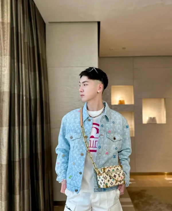 LV Mini Soft Trunk Monogram 盒子 男女通用斜揹包-M25132：圖片 6