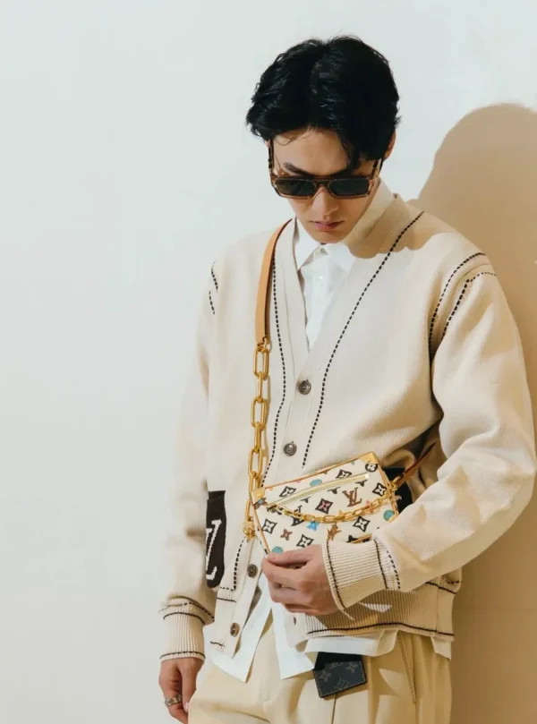 LV Mini Soft Trunk Monogram 盒子 男女通用斜揹包-M25132：圖片 4