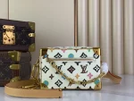 LV Mini Soft Trunk Monogram 盒子 男女通用斜揹包-M25132：圖片 27