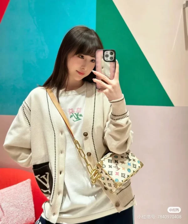 LV Mini Soft Trunk Monogram 盒子 男女通用斜揹包-M25132：圖片 19