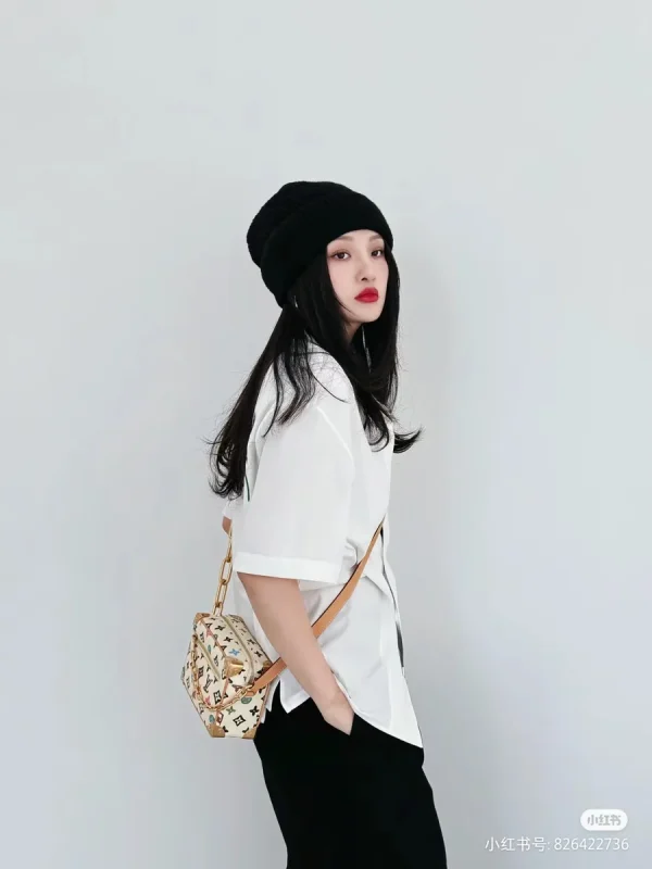 LV Mini Soft Trunk Monogram 盒子 男女通用斜揹包-M25132：圖片 22