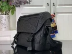 LV Messenger Voyager PM Monogram 黑色 斜揹包-M25121：圖片 7