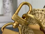 LV Keepall Bandoulière Damier Raffia 旅行包25-M25010：圖片 13