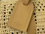 LV Keepall Bandoulière Damier Raffia 旅行包25-M25010：圖片 11
