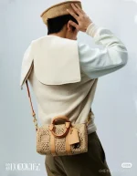 LV Keepall Bandoulière Damier Raffia 旅行包25-M25010：圖片 2