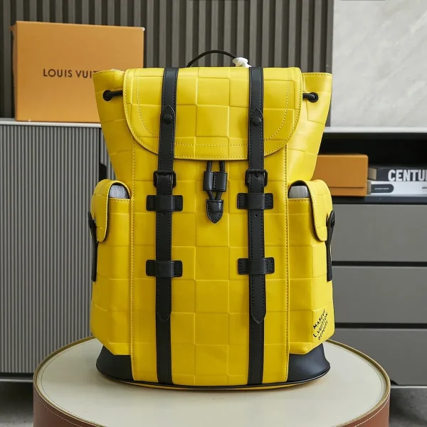LV Christopher MM Damier Scuba 雙肩 書包背包-M25016：圖片 2