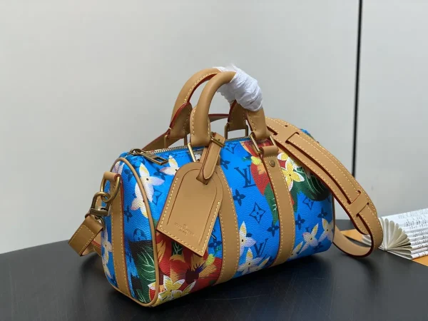 LV Keepall Bandoulière 25 Monogram Surfin 波斯頓 旅行袋-M24999：圖片 10