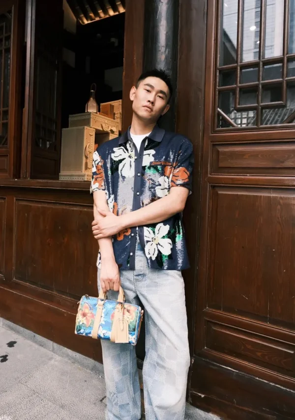 LV Keepall Bandoulière 25 Monogram Surfin 波斯頓 旅行袋-M24999：圖片 5