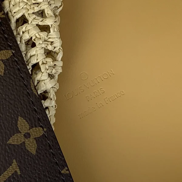 LV Summer Shopper 托特 MM Damier Raffia 托特包包-M25008：圖片 28