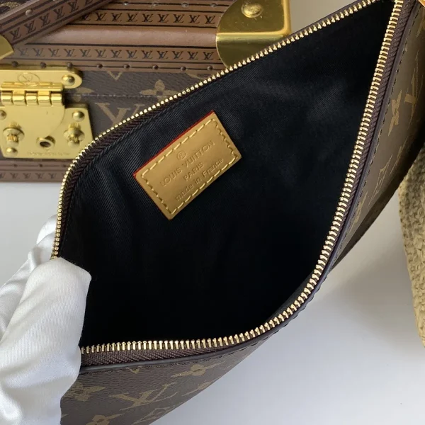 LV Summer Shopper 托特 MM Damier Raffia 托特包包-M25008：圖片 24