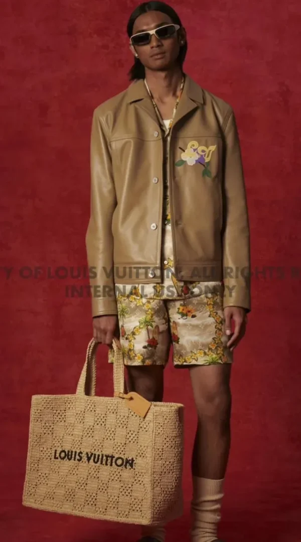 LV Summer Shopper 托特 MM Damier Raffia 托特包包-M25008：圖片 19