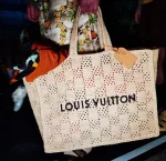 LV Summer Shopper 托特 MM Damier Raffia 托特包包-M25008：圖片 18