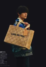 LV Summer Shopper 托特 MM Damier Raffia 托特包包-M25008：圖片 17
