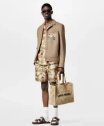 LV Summer Shopper 托特 MM Damier Raffia 托特包包-M25008：圖片 15