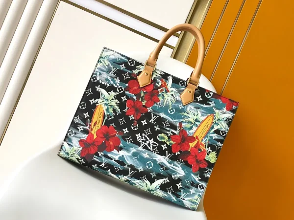 LV Sac Plat 24H Monogram 托特包包-M24994：圖片 3