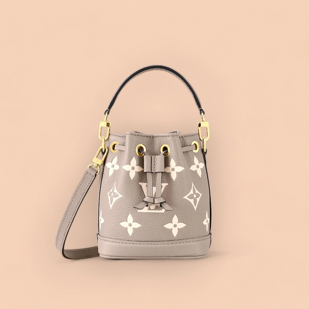 LV Nano Noé Monogram 牛皮 雙色包 水桶包包-M46291 1 LV Nano Noé Monogram 牛皮 雙色包 水桶包包-M46291