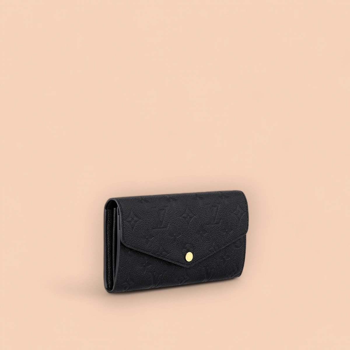 LV Sarah Monogram 卡扣長款錢包-M82257