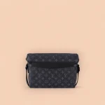 LV Messenger Voyager PM Monogram 黑色 郵差包-M12517：圖片 3