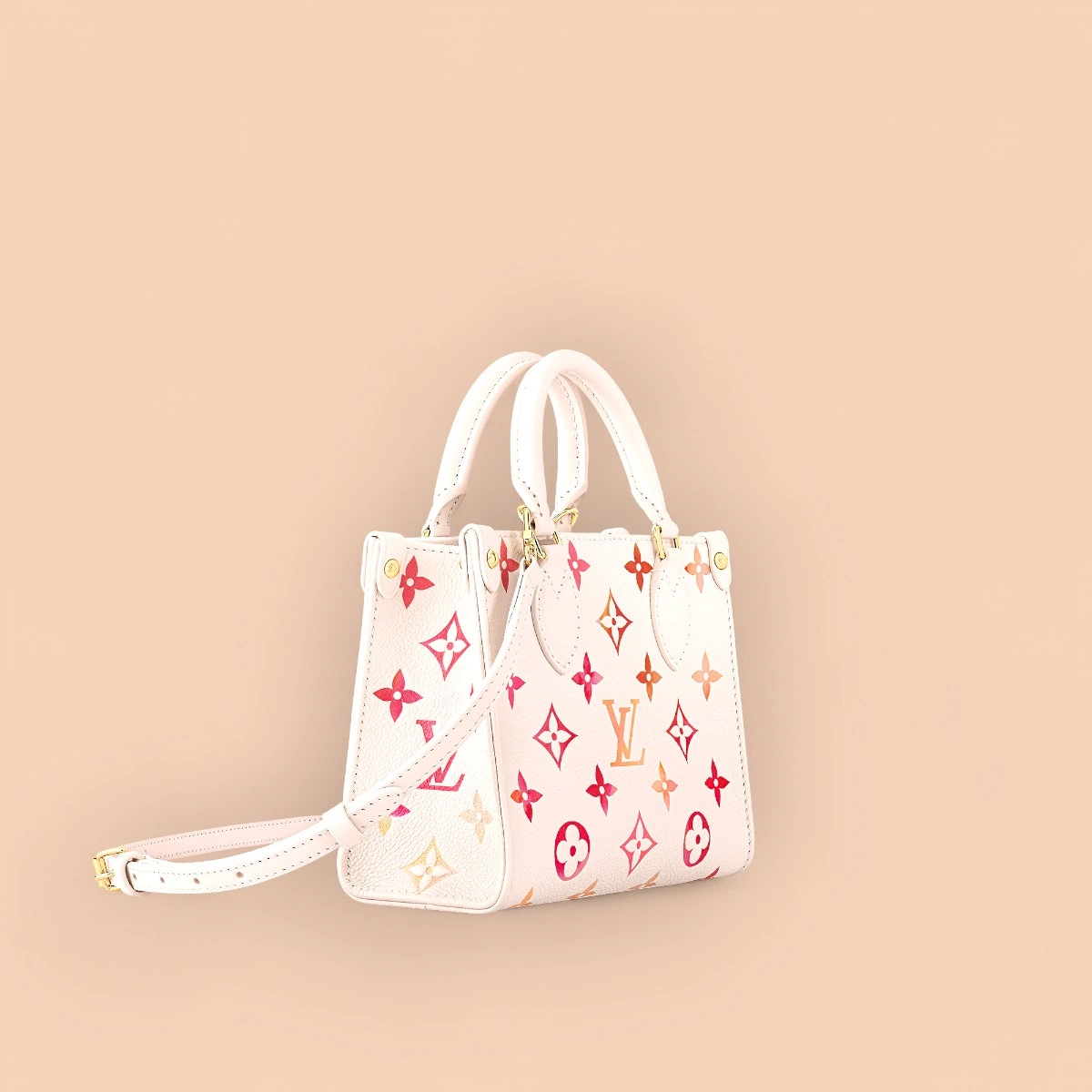 LV OnTheGo BB Monogram EPI 手提托特包購物包包-M47115 21 LV OnTheGo BB Monogram EPI 手提托特包購物包包-M47115