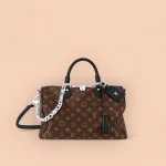 LV Speedy 30 Dark Monogram 斜揹包-M12243