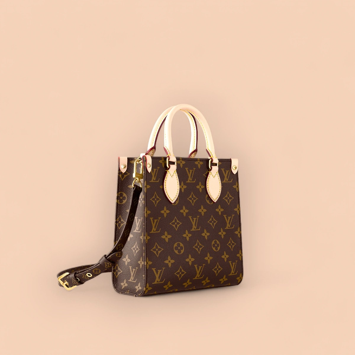 LV Sac Plat BB Monogram 公文包包包-M46265