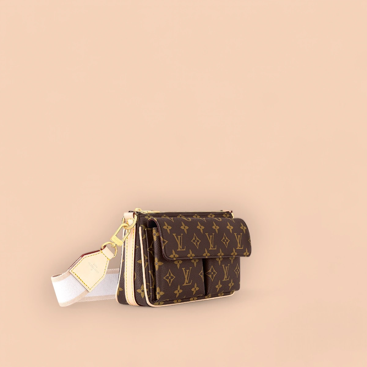LV Vivacité Monogram 寬肩帶 麻將包-M46999