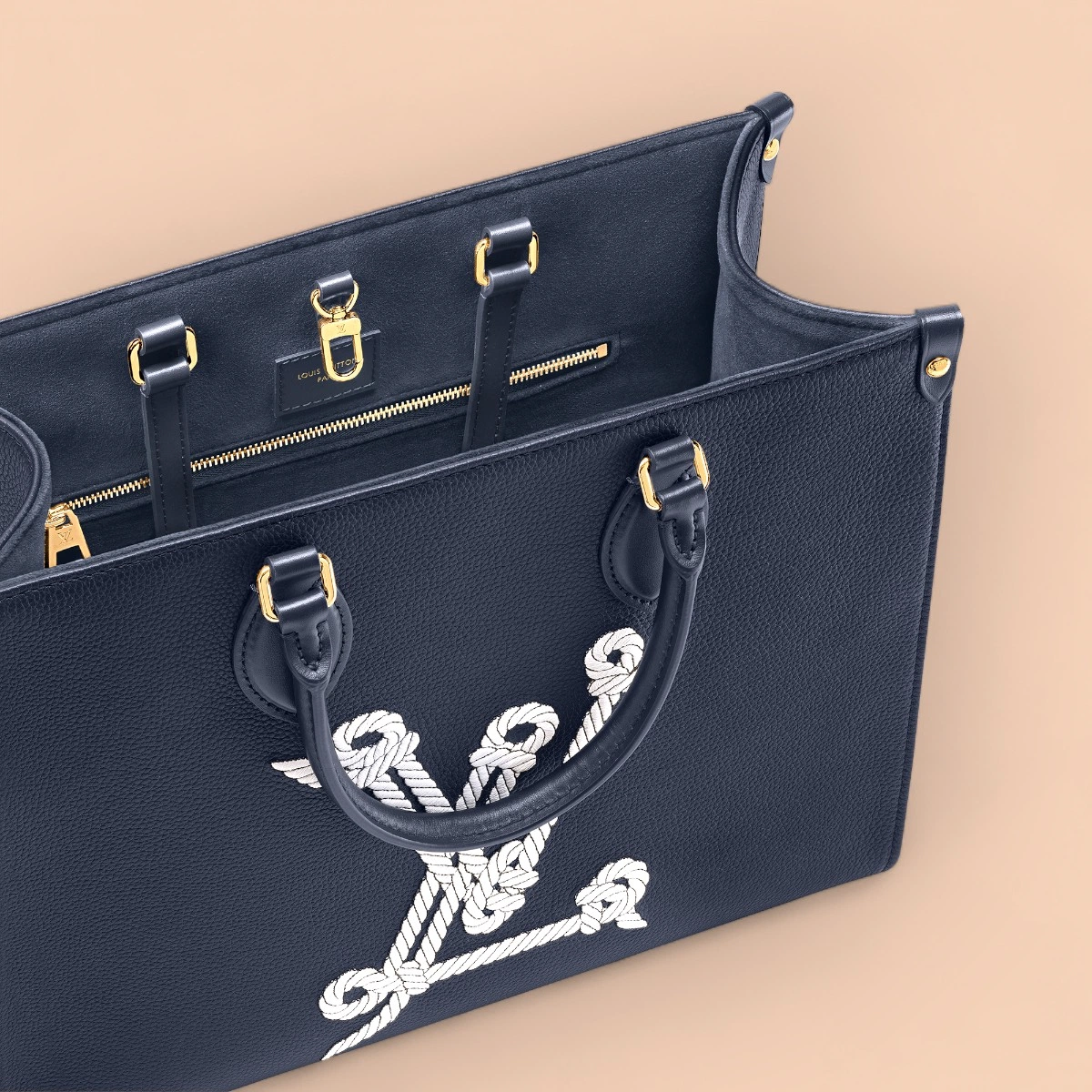 LV OnTheGo mm EPI 手提托特包包-M24834