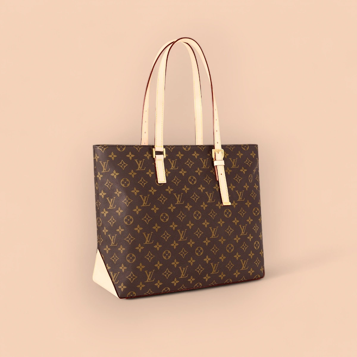 LV 2024 秋冬時裝秀系列Mezzo Monogram PM 水桶類型 購物袋-M47134