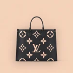 LV OnTheGo GM Monogram epi 義大利牛皮手腕托特包-M45945