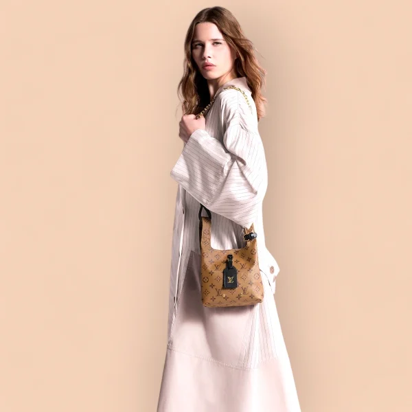 LV Atlantis BB Monogram 購物包包包-M46816：圖片 12