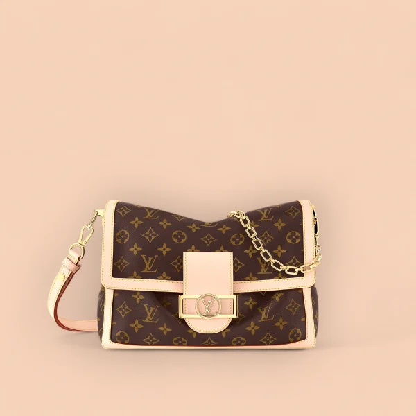 LV Dauphine Soft GM Monogram 鏈條包包包-M47149
