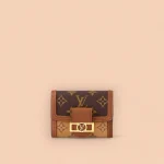 LV Dauphine 小型 摺叠 錢包 -M68725